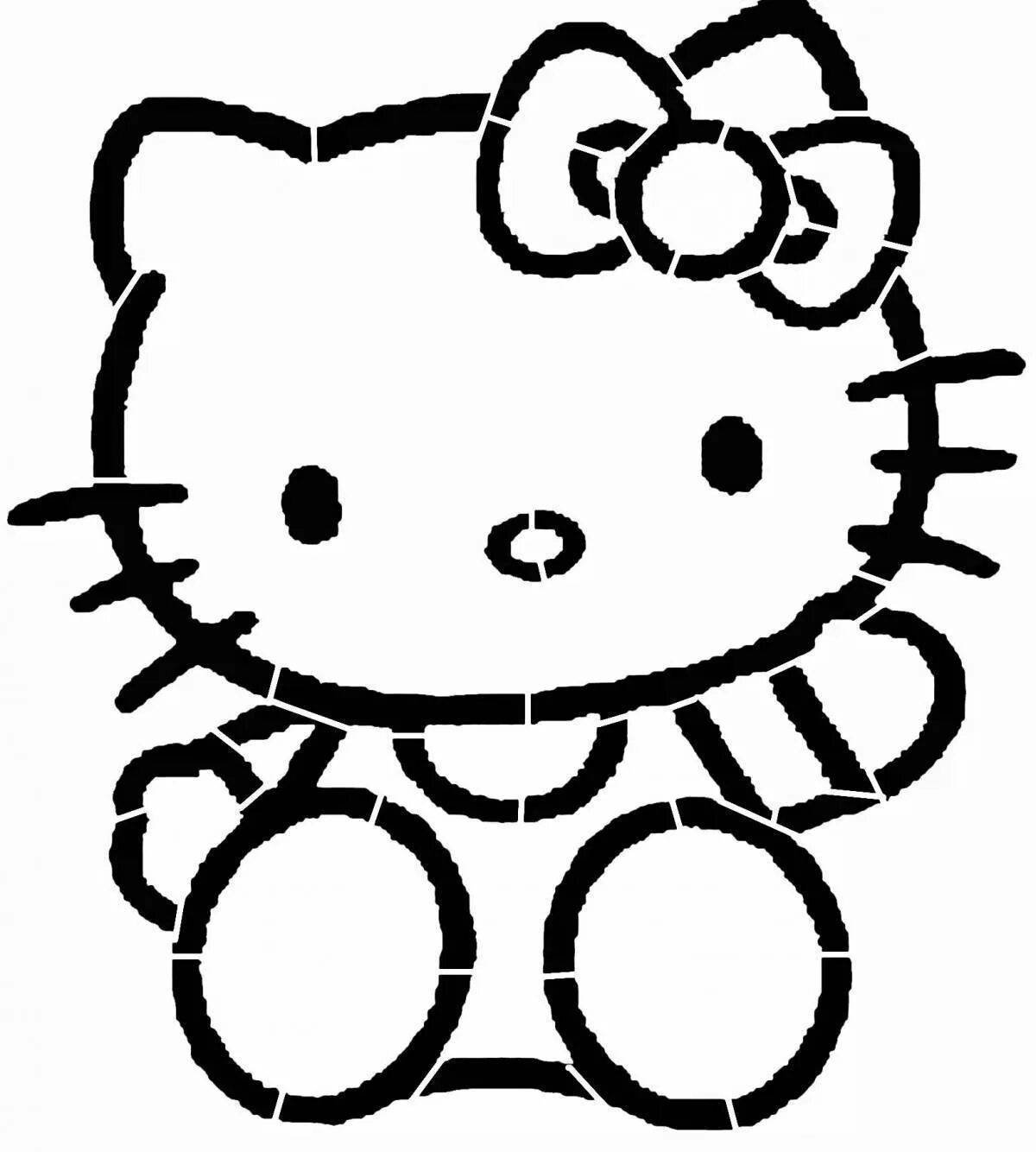 Funko pop Pink Cat Hello Kitty 28 # виниловая экшн-фигурка коллекционные модели игрушки для детей