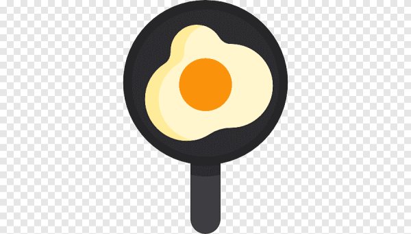 Сковорода с яичницей