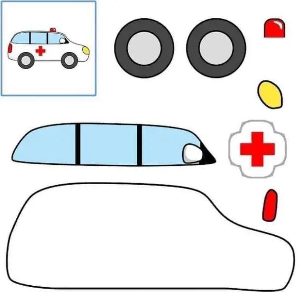 Заготовки для аппликации машины