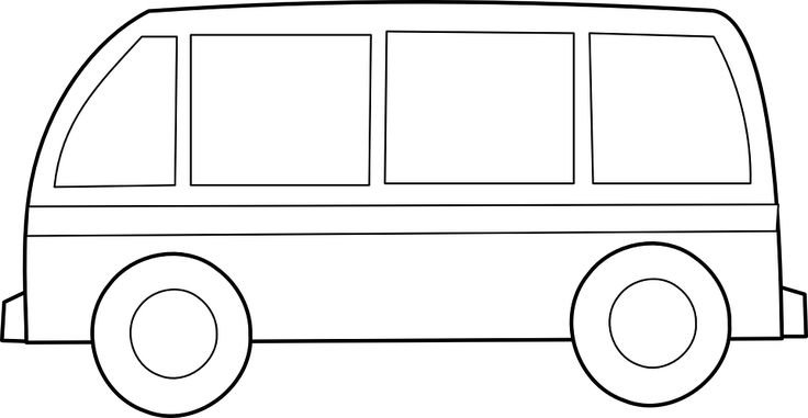 Раскраска легковая машина