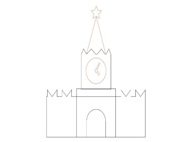 .”Спасская башня Кремля” hbcjdfybt