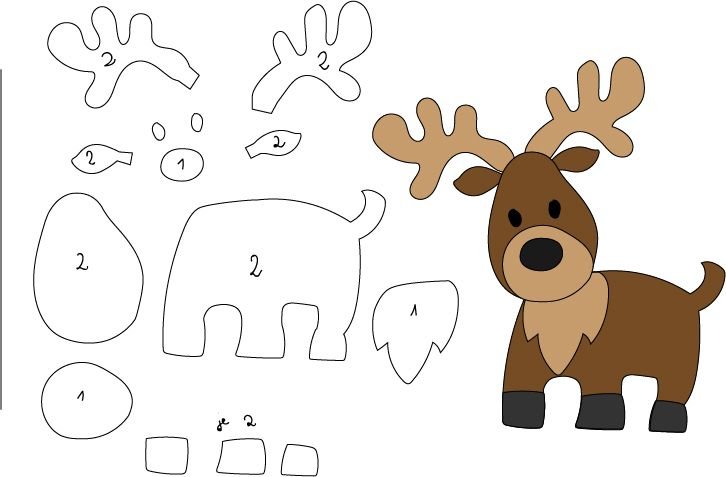 Заготовки для аппликаций