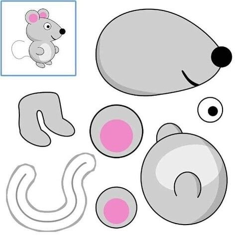 Заготовки для аппликаций