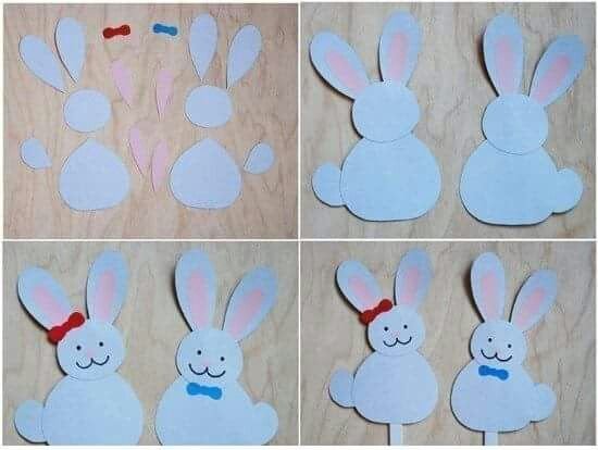 Поделка Зайка