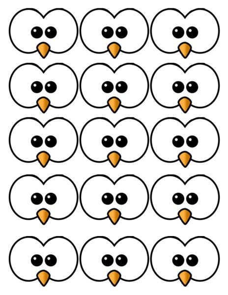 Глазки для аппликации