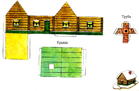 русская изба