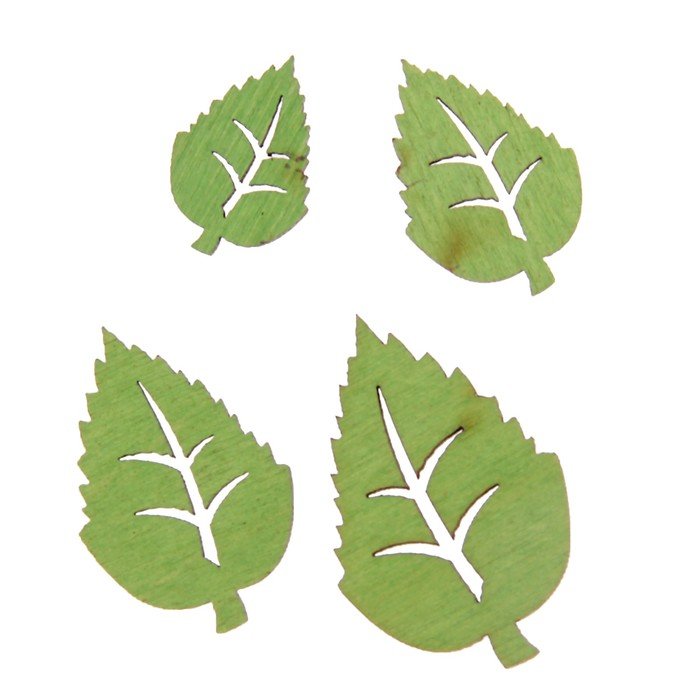 Листья березы для вырезания