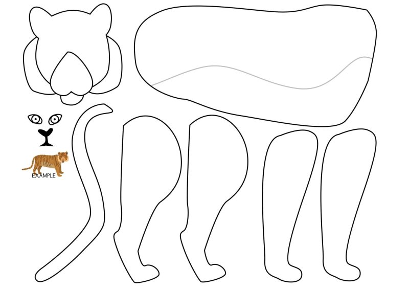 Трафареты для аппликаций