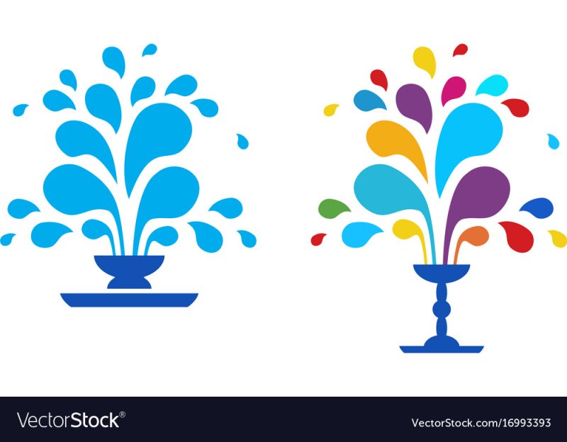 Фонтан vector