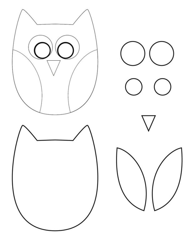 Заготовки для поделок с детьми