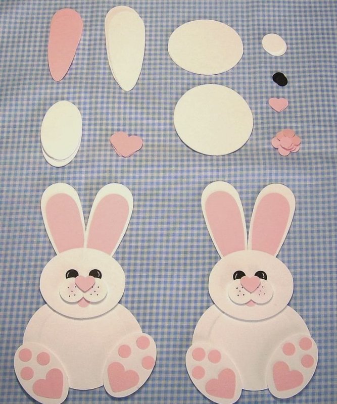 Поделка заяц