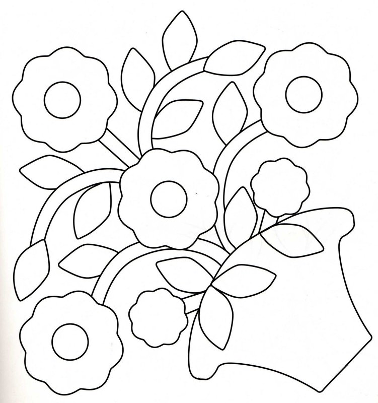 Трафареты для аппликаций из ткани