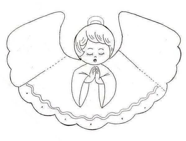 Ангел поделка для детей