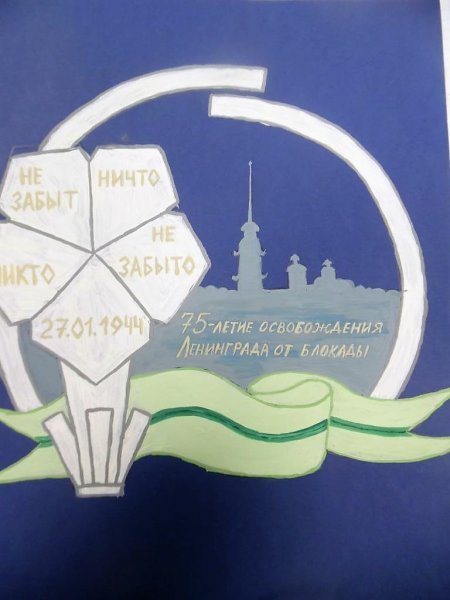 Символ снятия блокады Ленинграда
