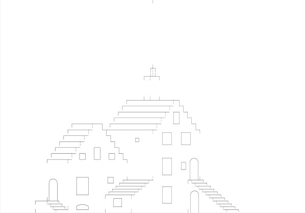 Киригами дом схема