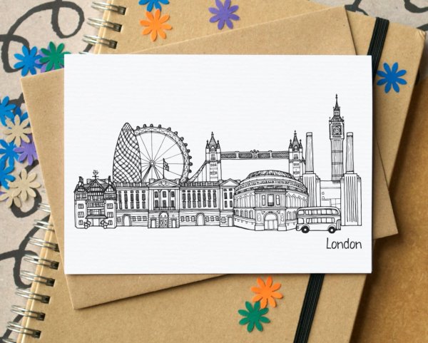 Почтовые открытки из лондонского