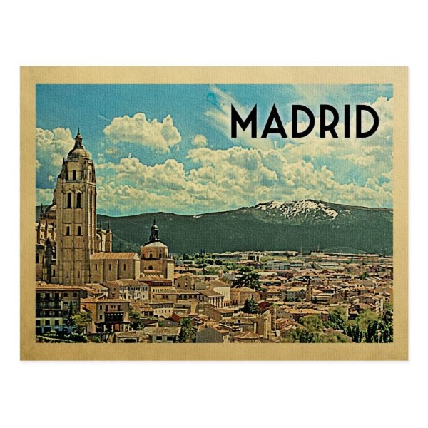 Испания винтажный Постер