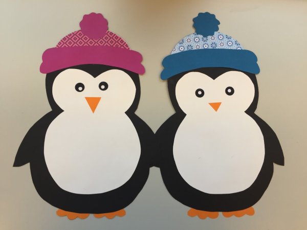 Пингвин аппликация для детей