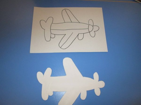 Подарок папе на 23 февраля в детском саду самолет