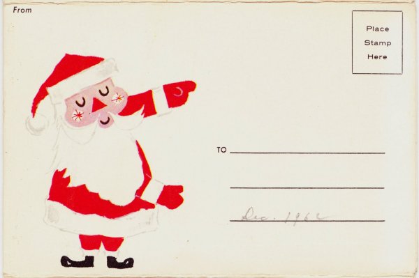 Конверт для письма Санта Клаусу