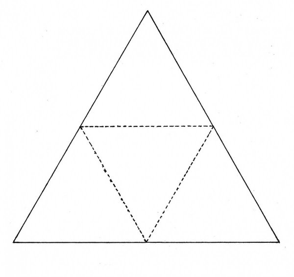 Пирамида равностороннего треугольника