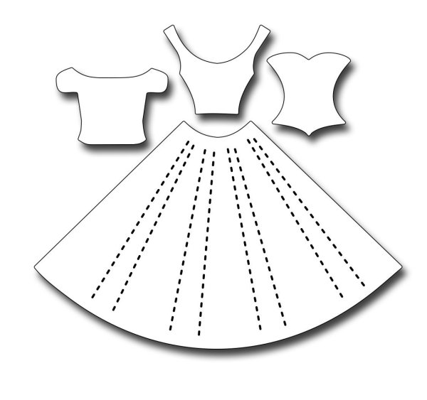 Шаблон платье для мамы