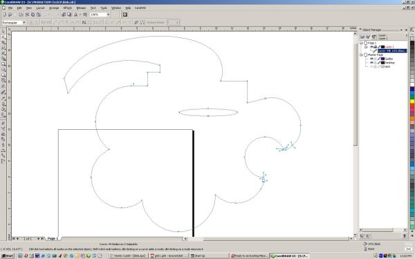 Coreldraw инструмент оболочка