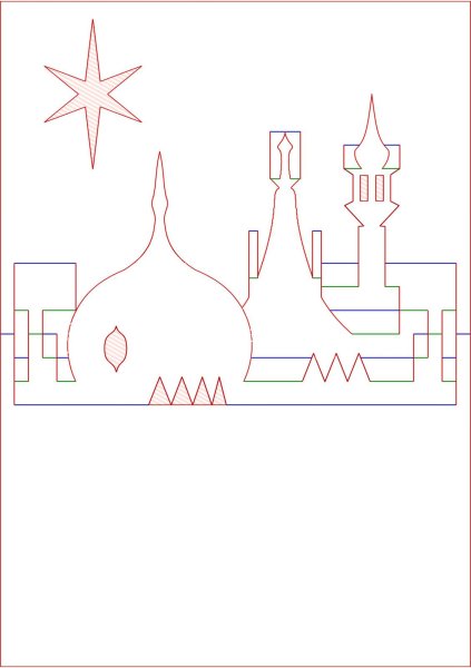 Киригами архитектура