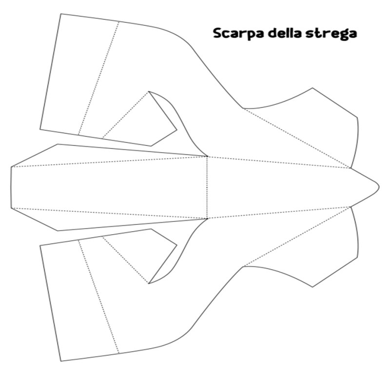 Туфли из картона