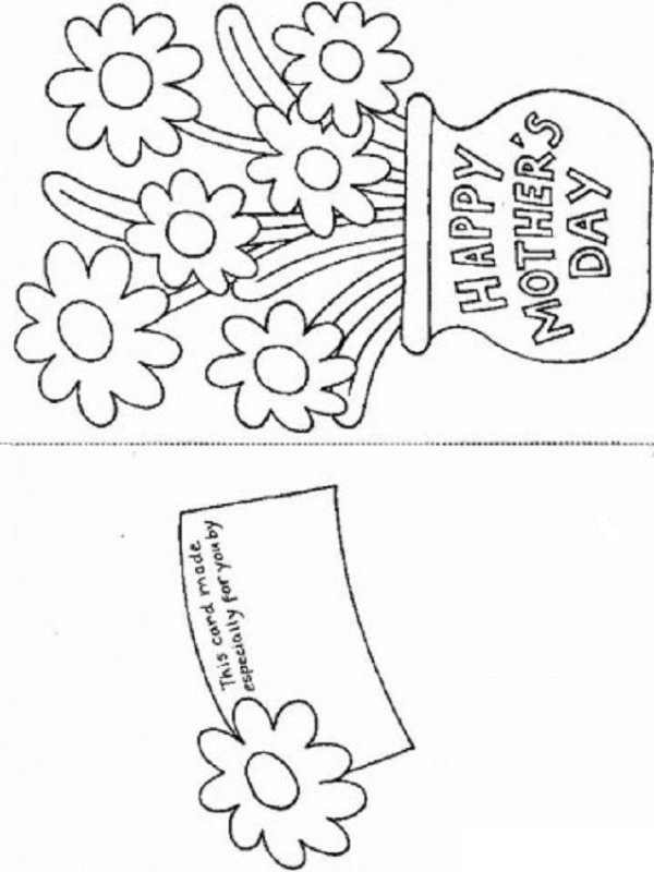 Заготовки для открытки ко Дню матери