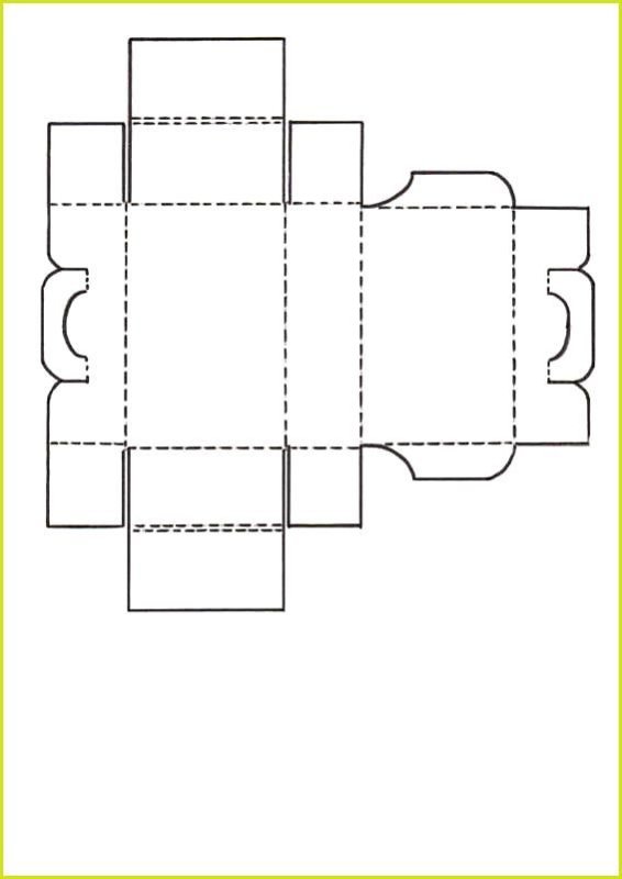 Макет коробки