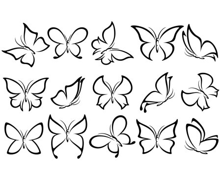 Бабочки на 8 марта