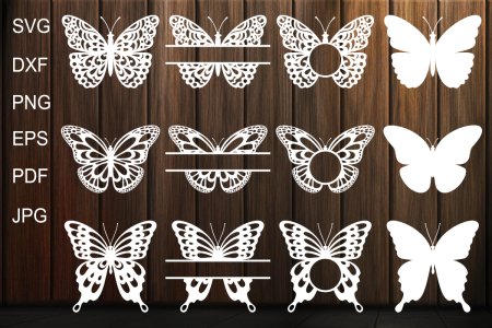 Бабочки для декора комнаты