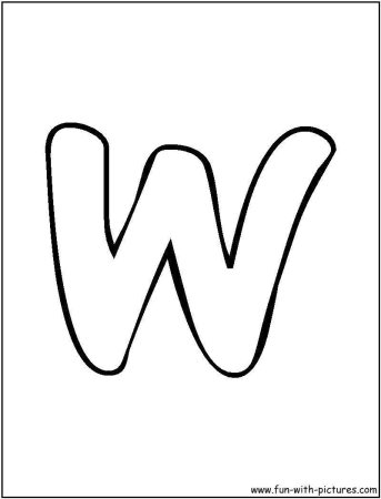 Буквы w