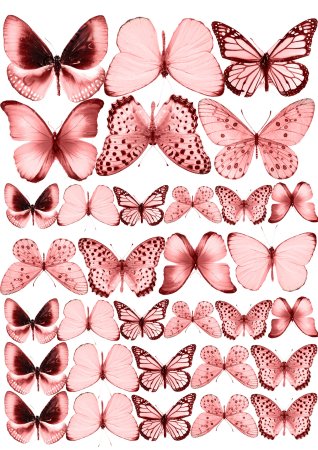 Вафельные бабочки