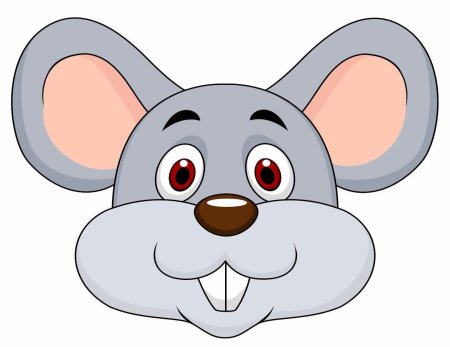 Голова мышонка