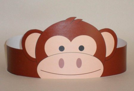 Маска обезьяны на голову