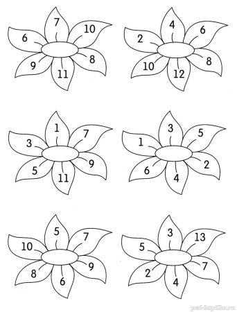 Математические цветы