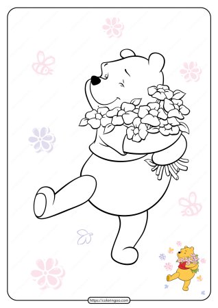 Медведя из цветов