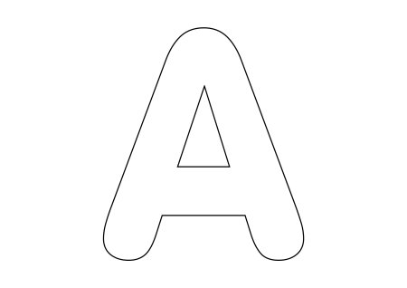 Объемные буквы алфавита