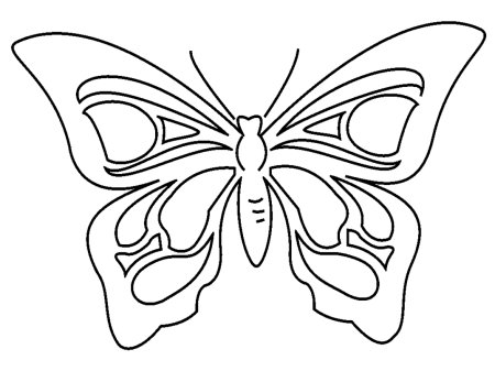 Порхающая бабочка