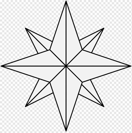 Восьмиконечная звезда в круге