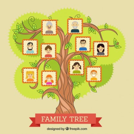 Генеалогическая дерево по английский