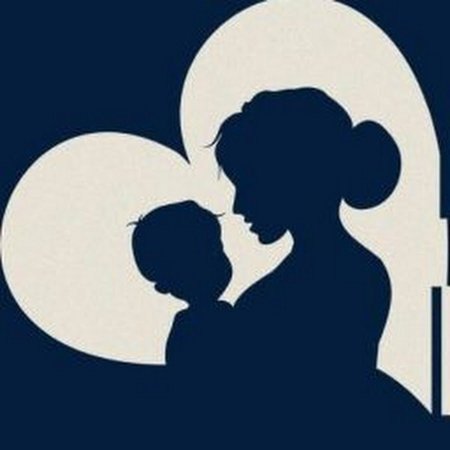 Матери и ребенка в сердце
