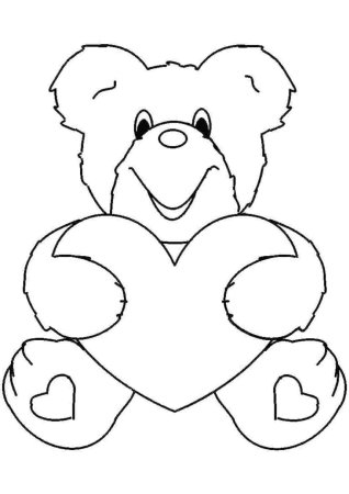 Медвежонок с сердечком