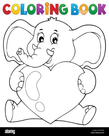 Слоник с сердечком