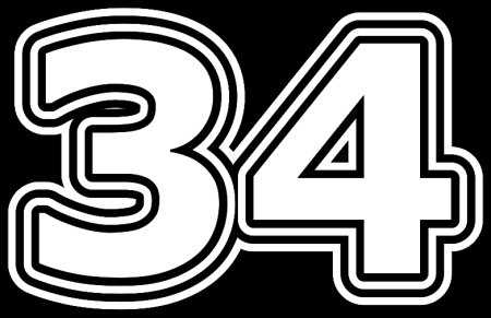 Цифра 34