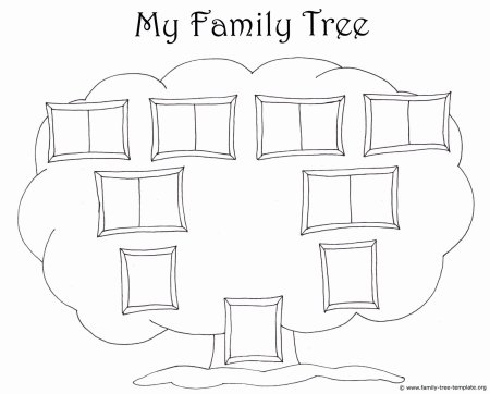 Английский дерево семьи