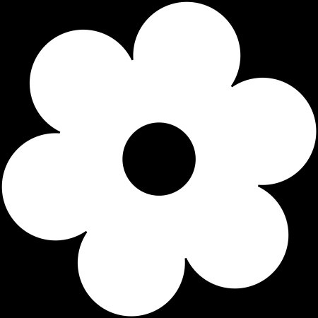 Четырехлепесткового цветка