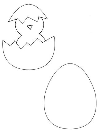 Игрушка с подвижным соединением деталей цыпленок в скорлупе